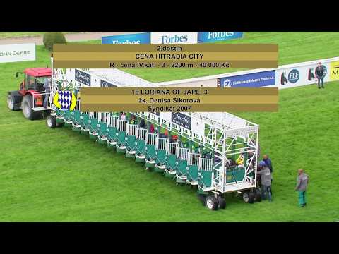 2. dostih - Cena Hitrádia City - dostihy Chuchle Arena Praha 6. 6. 2020