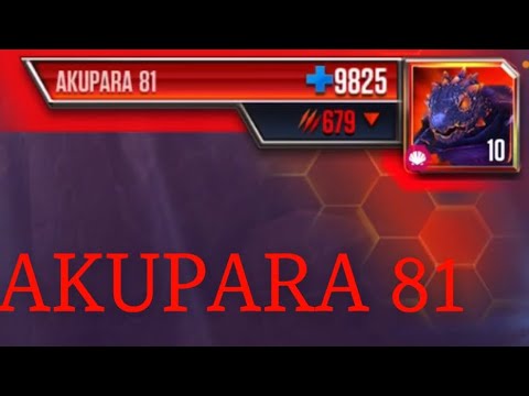 AKUPARA 81 BOSS FIGHT | ep 633 | Jurassic World The Game