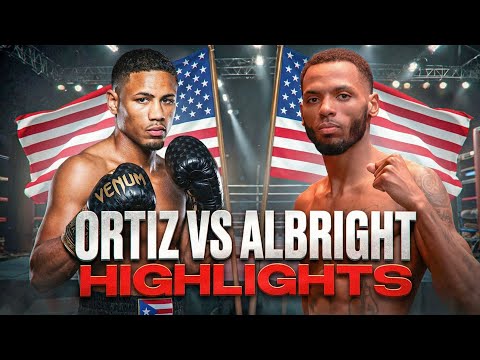 Boxing Showdown! Jamaine Ortiz (USA) vs Nahir Albright (USA) | Full Fight Highlights