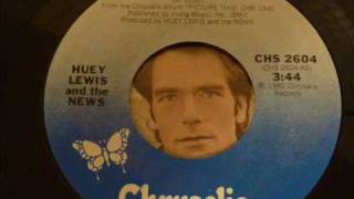Huey Lewis &amp; The News &quot;Hope You Love Me Like You Say You Do&quot;  45rpm