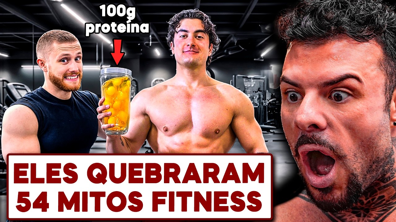 Desmentindo TODOS os Mitos do Fitness em 24 horas! – com @JeffNippard @JesseJamesWest
