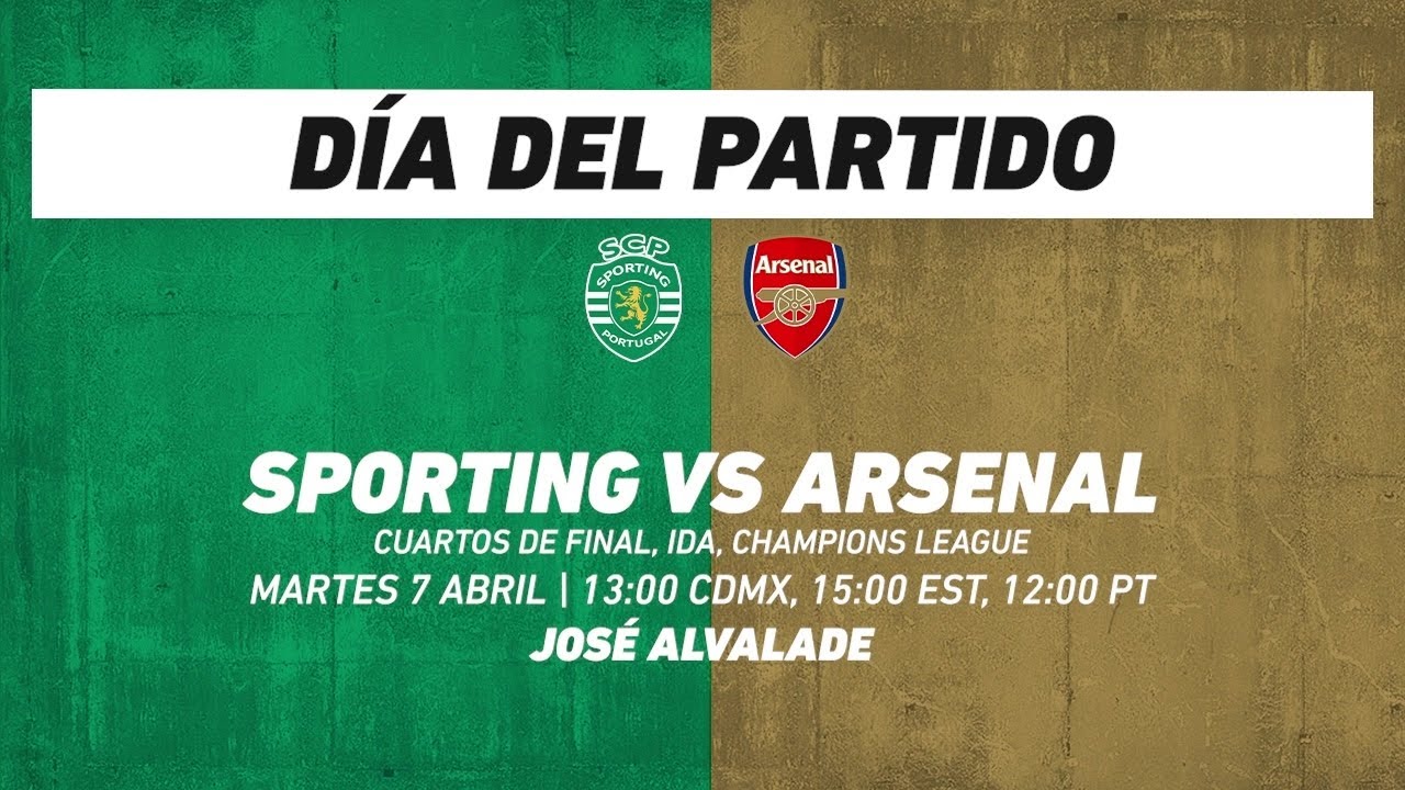 Sporting vs Arsenal, frente a frente: Champions League