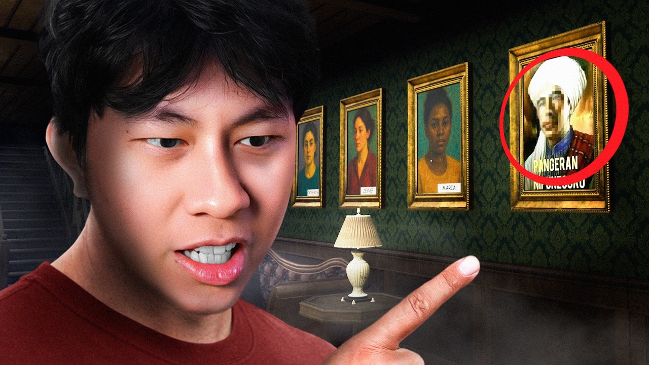 loh nenek ku yang seram ada lukisan yang tidak asing loh ya tapi.. 🤭