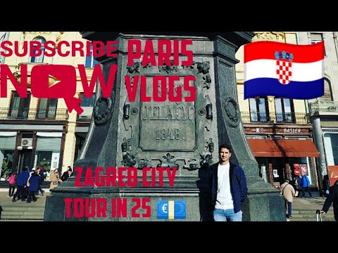 Zagreb, Croatia🇭🇷 | Zagreb Walking Tour | #croatia #zagreb #zagrepčanke #travelwithparis