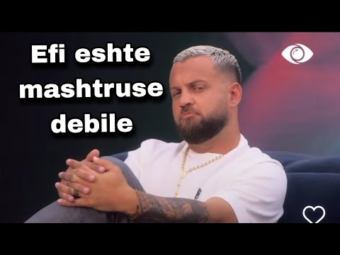 Efi eshte mashtruese e Ndyre "Luiz debaton ashper me Efin" - Big Brother Albania Vip 2