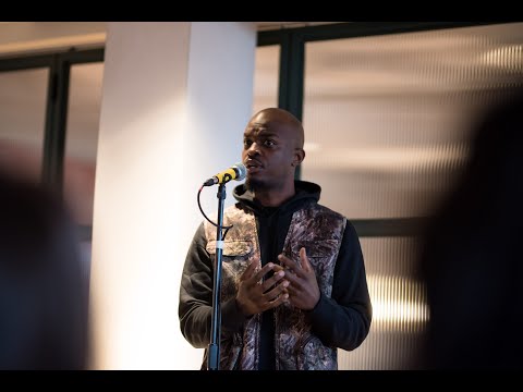 George The Poet performing at LFJL event at the Conduit