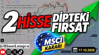Bu 2 Hisse Dipte Kaldı! Portföyüme Ekledim | MSCI Kararı Borsayı Nasıl Etkileyec