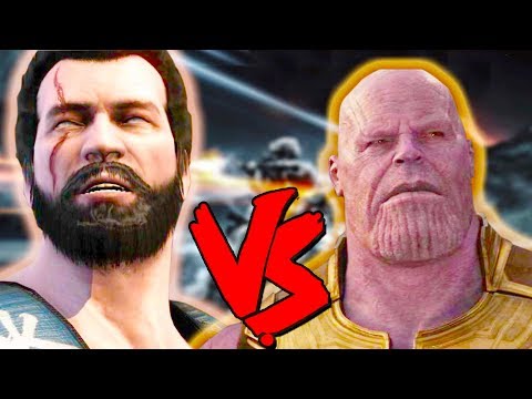 Kuai Liang Vs Thanos Army - Epic Battle - Mortal Kombat Costume Skin Mod
