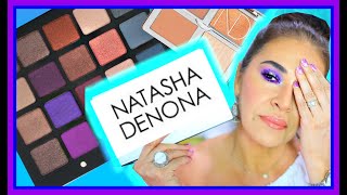 NATASHA DENONA Nuevos Productos |4 Looks  | 28  Purple Blue Palette