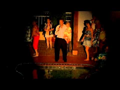 Colin Paul sings 'Return To Sender' at Elvis Week Days Inn Pool Party (video)