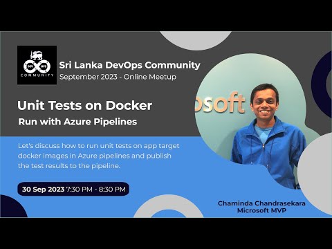 SL DevOps Community Meetup September 2023 - Unit Tests on Docker