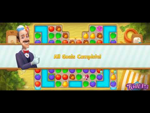 Gardenscapes level 8886 Round 45 - 60 ❤️ Gameplay Well Done