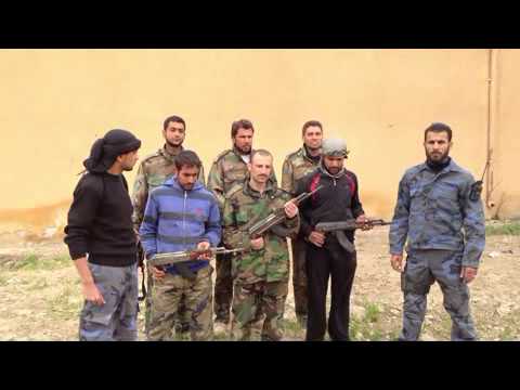 تأمين انشقاق عدد من عساكر النظام من قبل لواء أحفاد محمد في ريف دير الزور