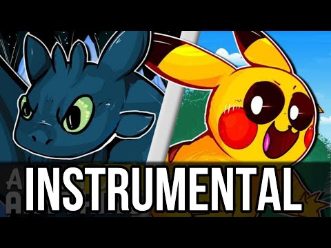 INSTRUMENTAL Toothless vs Pikachu - Rap Battle! (ANIMATION VS ANYTHING: CH. II)