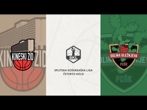 Highlights - Splitska Košarkaška Liga 2025/26 - Pošk Dolina Gležnjeva : KK Kineski Zid (08.11.2025)