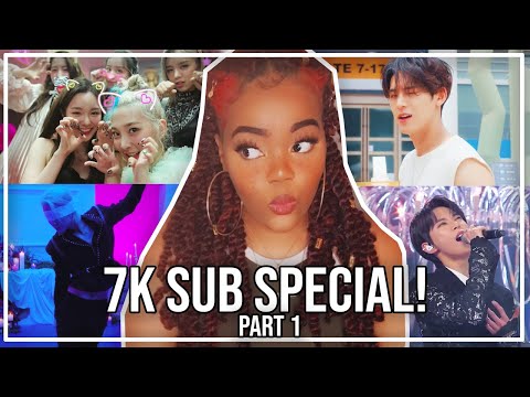 REACTING TO WOO!AH!, SEVENTEEN, CRAVITY, NCT U, ASTRO + MORE! [7K SUB SPECIAL PART 1]