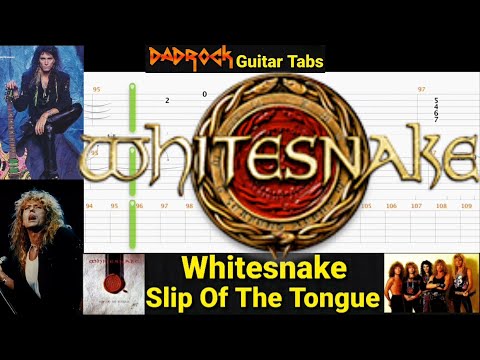 Slip Of The Tongue - Whitesnake - Guitar TABS Lesson
