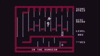 C64 Castle Quest. Overview and the tricky final level.