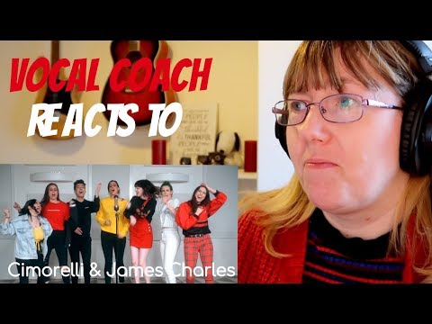 Vocal Coach Reacts to James Charles & Cimorelli ‘Demi Lovato Medley'