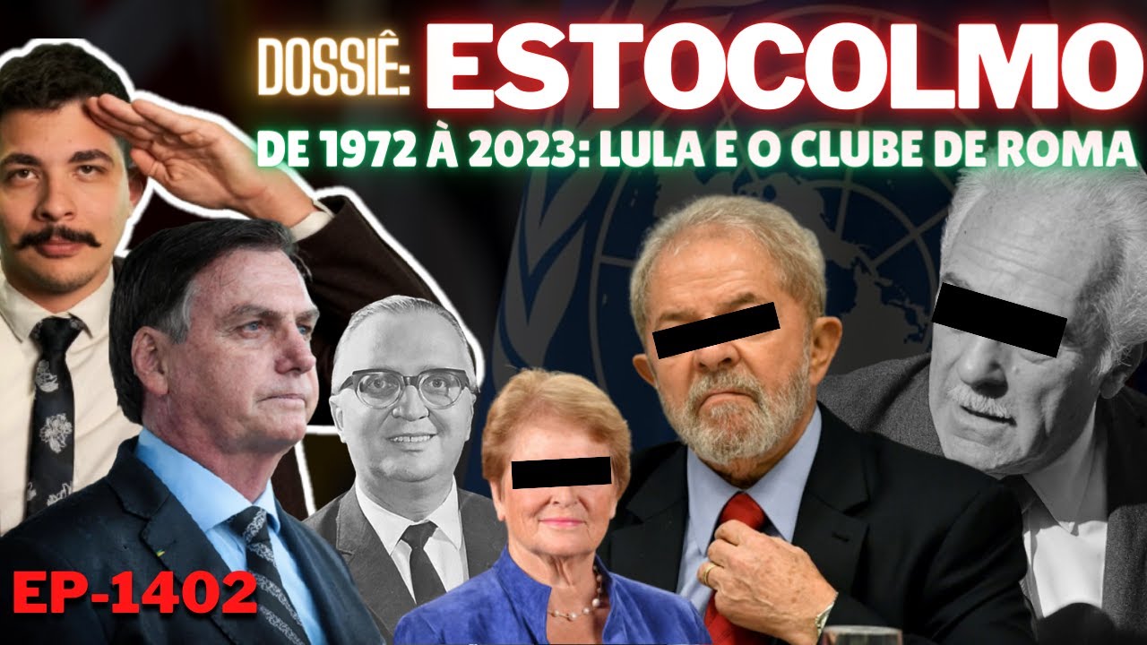 Dossiê: ESTOCOLMO - De 1972 à 2023 Lula e o Clube de Rom* CONTRA a Soberania e a FAVOR do ESG.