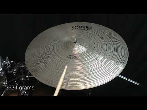 Paiste 22" Masters Extra Dry Ride - 2634g (video demo) Bild 2