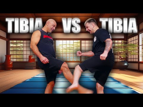 I challenge SENPAI LUIGI on KARATE KYOKUSHINKAI Conditioning