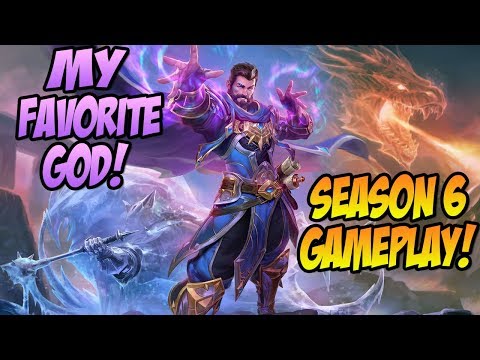 SEASON 6! MERLIN FIRST LOOK! MY NEW FAVORITE GOD! DUEL MIRROR! - SMITE SEASON 6