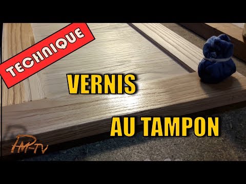 Tutoriel - Vernis au tampon - Menuiserie - Ebenisterie - Secrets de vernissage - PMbricoleur