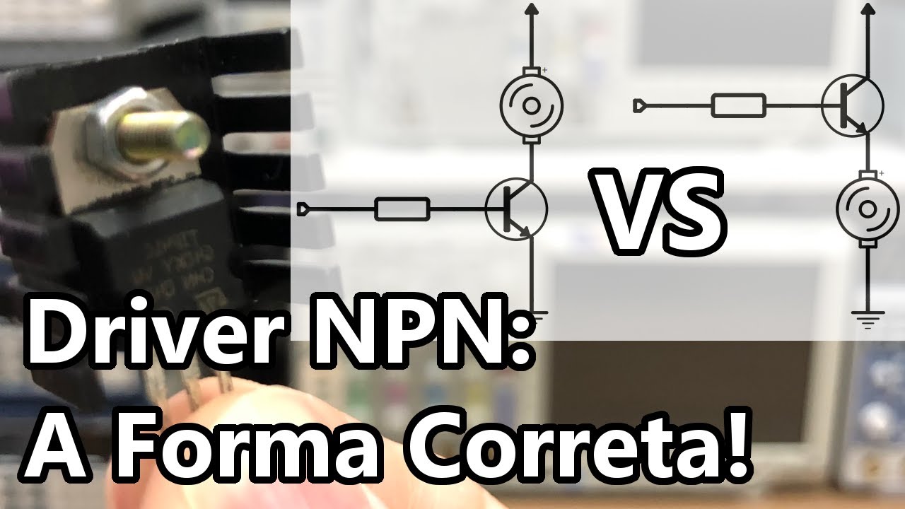 ACABOU A DÚVIDA! TRANSISTOR DRIVER POR CIMA OU POR BAIXO