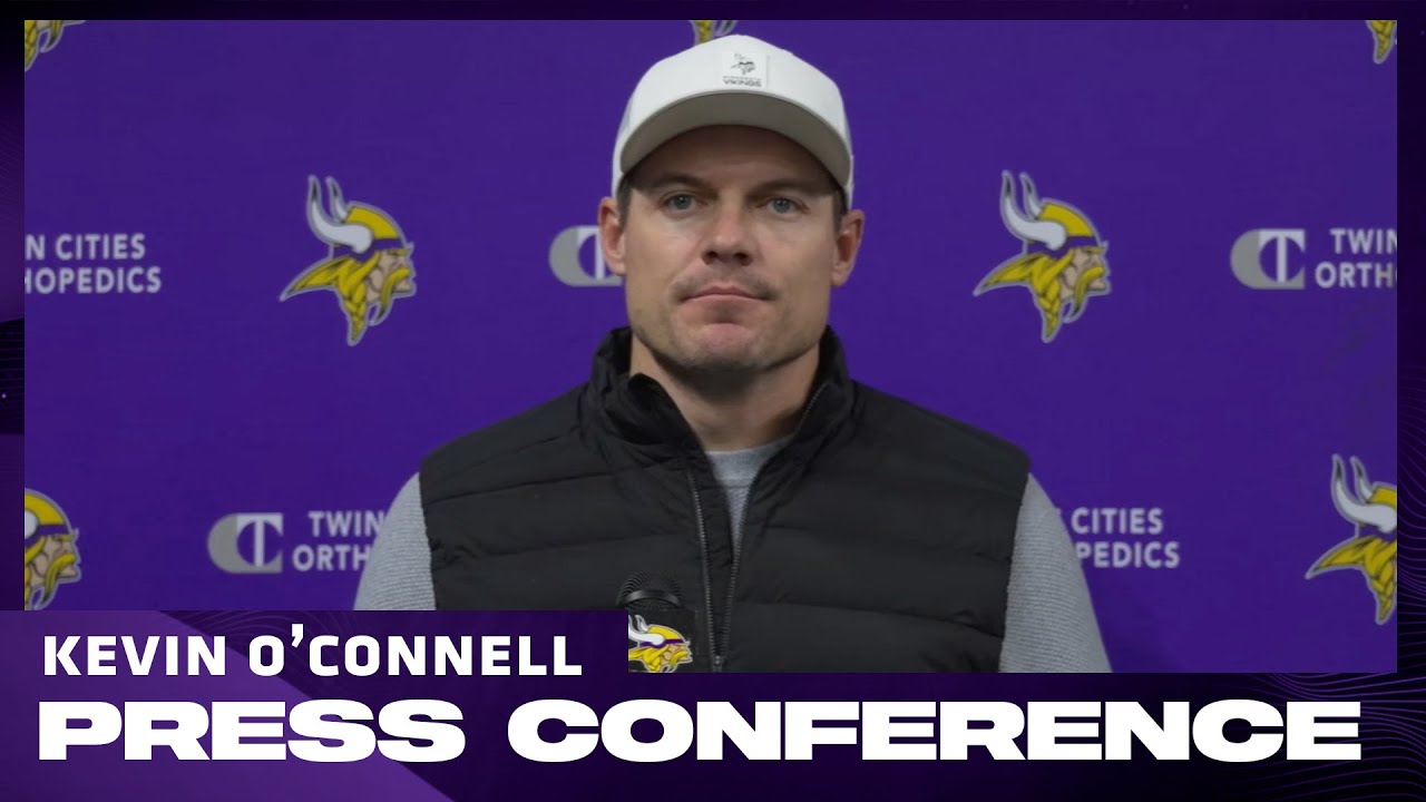Kevin O'Connell on Matchup with Commanders, Injury Updates, Dallas Turner & Offensive Line