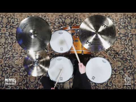 Used Sabian 17" AAX V-Crash Cymbal - Brilliant  - 1176g (U21706XBV-1090120P)