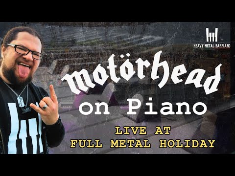 MOTÖRHEAD - Ace of Spades || live piano cover #2 @ Full Metal Holiday 2022