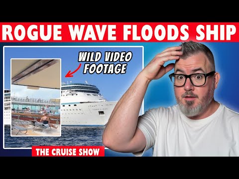 Cruise Ship Versus Giant Wave