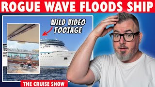 Cruise Ship Versus Giant Wave