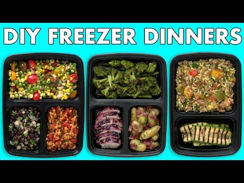 Freezer Meals! Healthy Meal Prep - Freezer Dinners! - Mind Over Munch