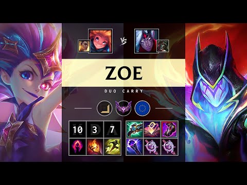 Zoe Carry vs Varus - EUW Master Patch 25.S1.3