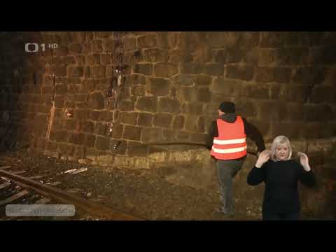 Rampouchy v tunelu ❄️ (Lučany nad Nisou)