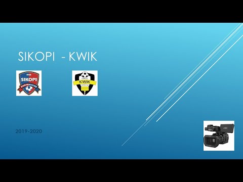 zaalcompetitie 2019-2020 Sikopi - Kwik 23/11/2019