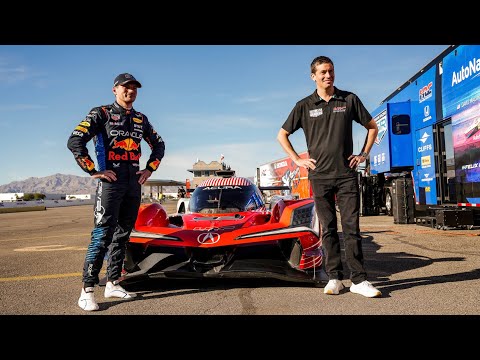 Behind the Scenes: Max Verstappen Driving the Acura ARX-06