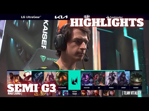 VIT vs MAD - Game 3 Highlights | Semi Final LEC Spring 2023 Playoffs | Vitality vs Mad Lions G3