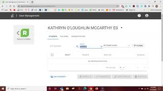 ReflexMath Admin: Create Student Account