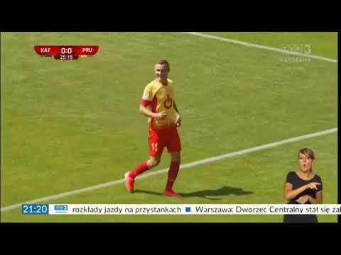 2019-07-28 2 liga: GKS Katowice - Znicz Pruszków 1:3 (0:3) bramki i relacja