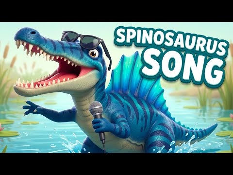 Spinosaurus Song! | Fun Dinosaur Song for Preschool Kids | Rexy Rhymes