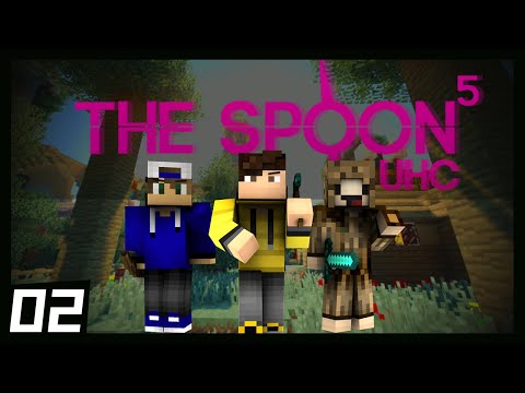 FROZEN SPIDER ATTACK | Spoon UHC Season 5! | Episode 2