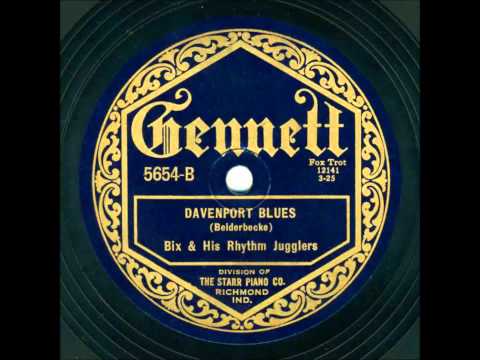 Bix and his Rhythm Jugglers "Davenport Blues"