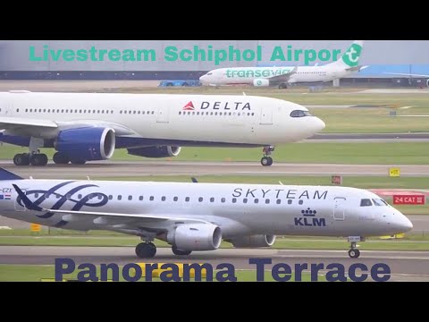 LIVE Planespotting #Schiphol Panoramic Terrace Airlinespotter072 07-03