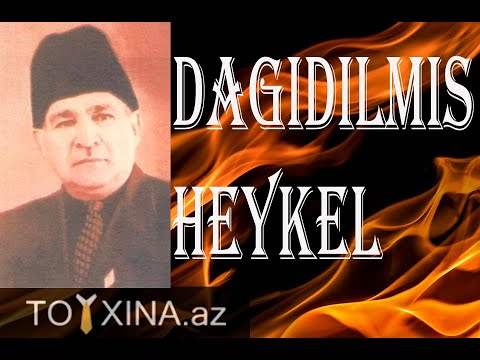 Xanəndə Ağabala Abdullayevin dağıdılmış büstü