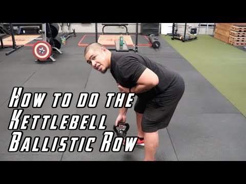 How to do Kettlebell Ballistic Rows