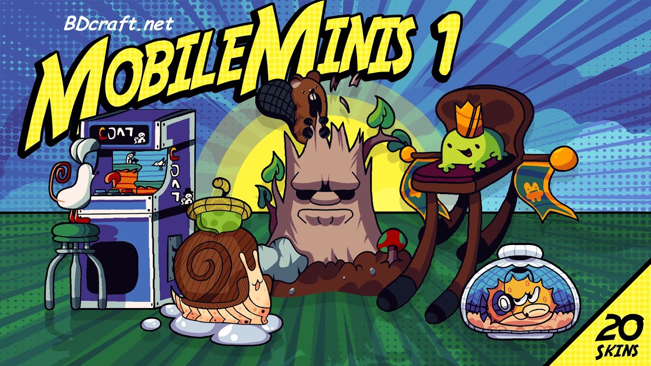 Mobile Minis 1 BDcraft Skinpack Trailer