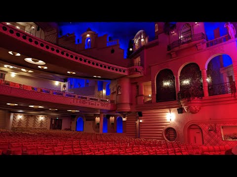 Inside Le Grand Rex, Paris, The largest single movie auditorium in Europe